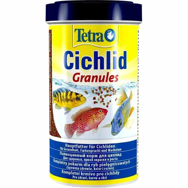 Tetra Cichlid Granules - корм для середніх і великих цихлід, гранули