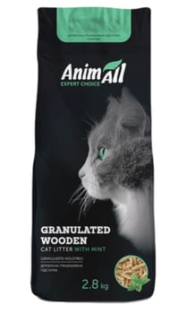 AnimAll Наповнювач деревний, з ароматом м'яти