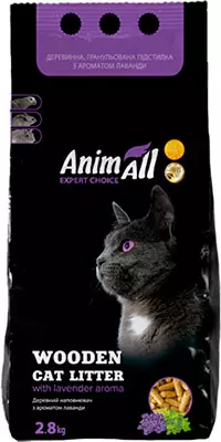 AnimAll Наповнювач деревний, з ароматом лаванди