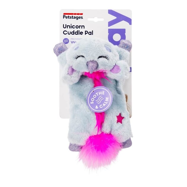 Petstages Cuddle Pal Іграшка-подушка Єдиноріг для котів